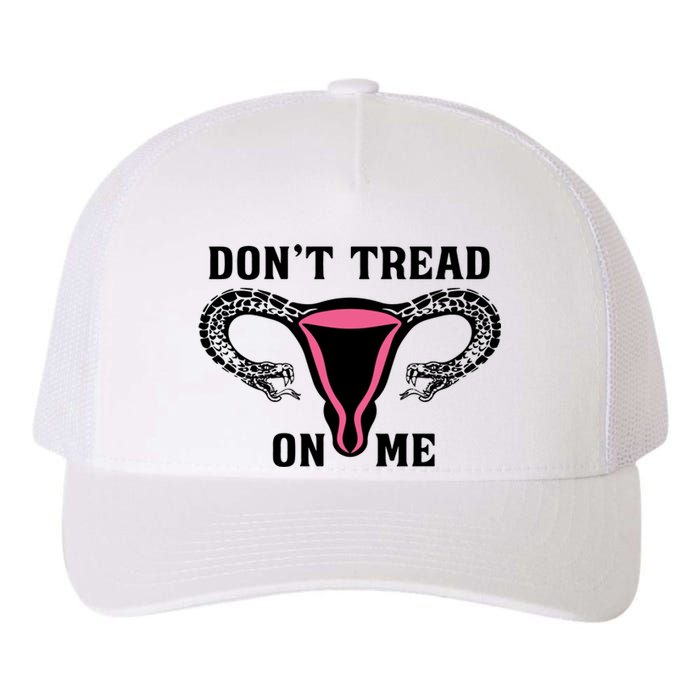 Uterus Dont Tread On Me Yupoong Adult 5-Panel Trucker Hat