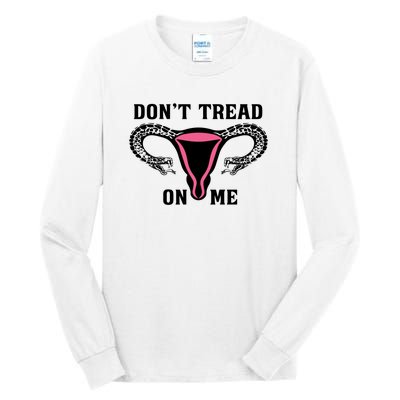 Uterus Dont Tread On Me Tall Long Sleeve T-Shirt