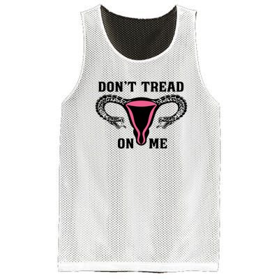 Uterus Dont Tread On Me Mesh Reversible Basketball Jersey Tank