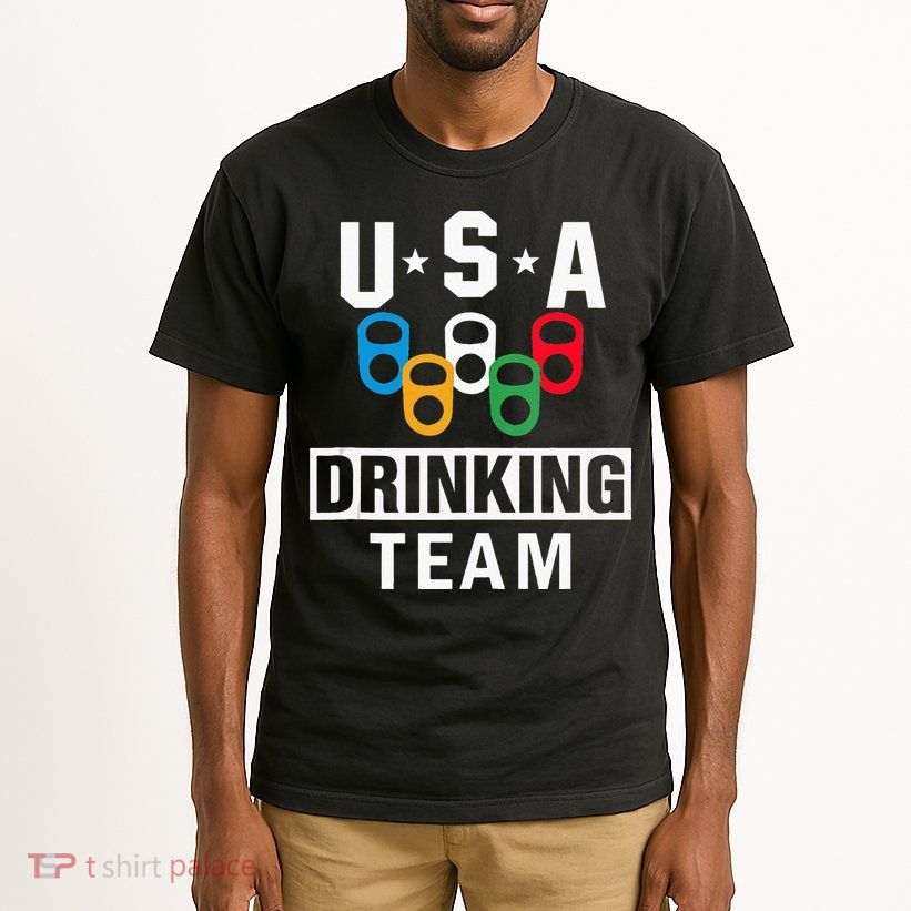 USA Drinking Team Beer Party Funny Tall T-Shirt
