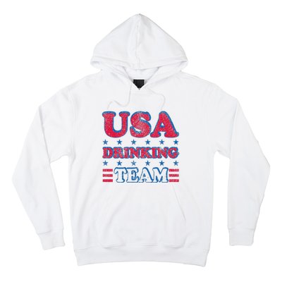 USA Drinking Team 4th Of July Independence Day Drunk Funny Hoodie