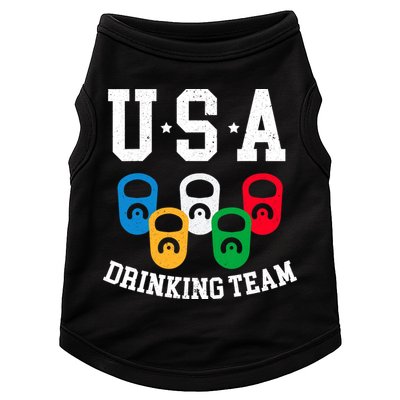 USA Drinking Team for a Team Drinking Beer Lovers Doggie Tank