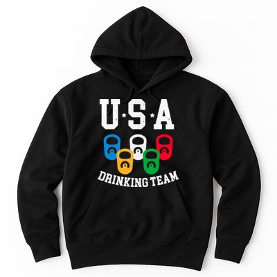 USA Drinking Team for a Team Drinking Beer Lovers Hoodie