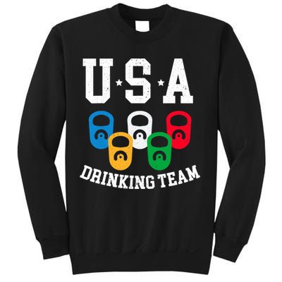 USA Drinking Team for a Team Drinking Beer Lovers Sweatshirt