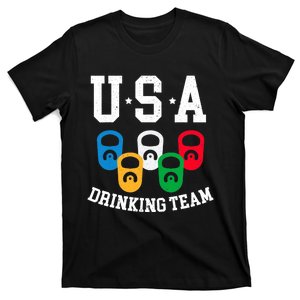 USA Drinking Team for a Team Drinking Beer Lovers T-Shirt