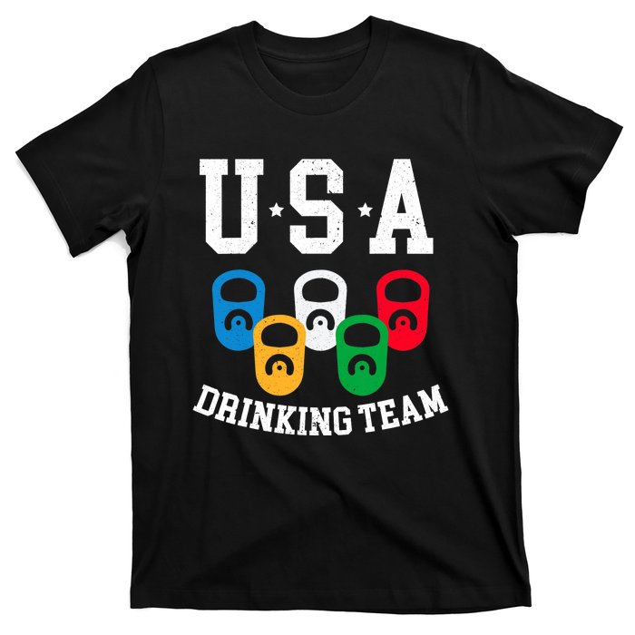 USA Drinking Team for a Team Drinking Beer Lovers T-Shirt