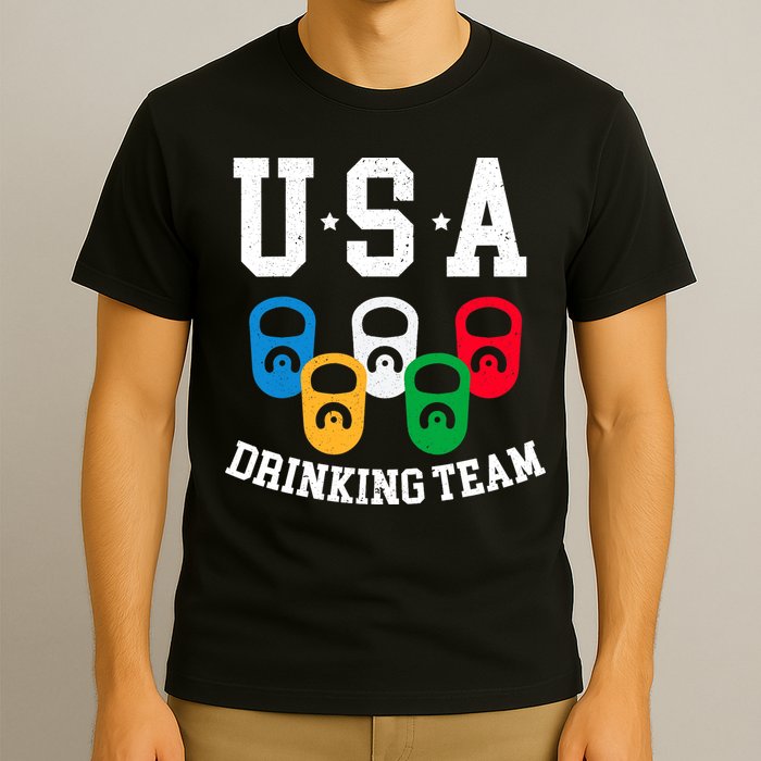 USA Drinking Team for a Team Drinking Beer Lovers T-Shirt