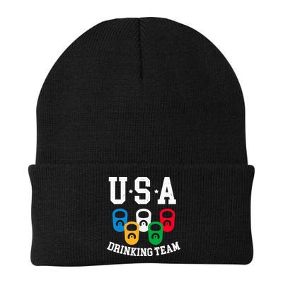 USA Drinking Team for a Team Drinking Beer Lovers Beanie
