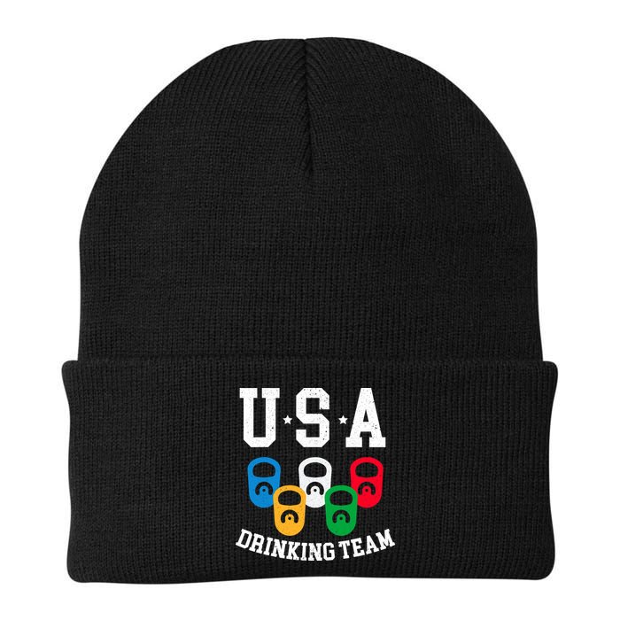 USA Drinking Team for a Team Drinking Beer Lovers Beanie