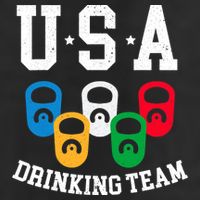 USA Drinking Team for a Team Drinking Beer Lovers Beanie