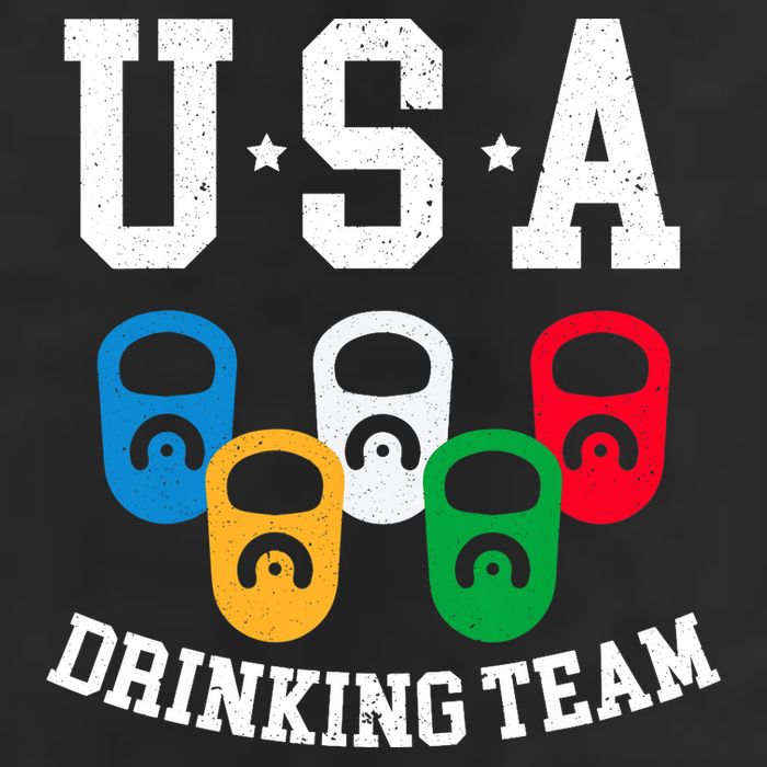 USA Drinking Team for a Team Drinking Beer Lovers Beanie
