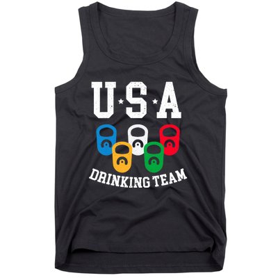 USA Drinking Team for a Team Drinking Beer Lovers Tank Top