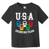 USA Drinking Team for a Team Drinking Beer Lovers Toddler T-Shirt