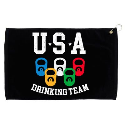 USA Drinking Team for a Team Drinking Beer Lovers Grommeted Golf Towel