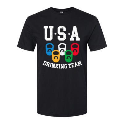 USA Drinking Team for a Team Drinking Beer Lovers Softstyle CVC T-Shirt