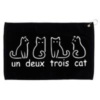 Un Deux Trois Cat Grommeted Golf Towel