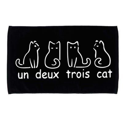 Un Deux Trois Cat Microfiber Hand Towel