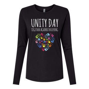 Unity Day Together Against Bullying Womens Cotton Relaxed Long Sleeve T-Shirt