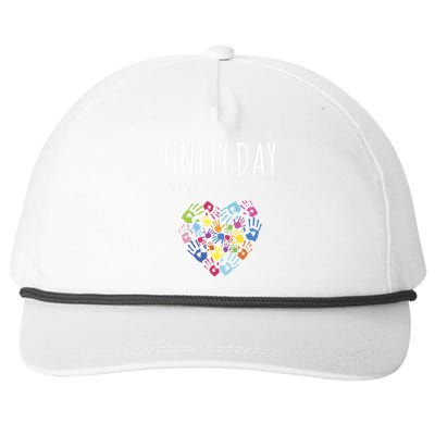 Unity Day Together Against Bullying Snapback Five-Panel Rope Hat