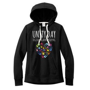 Unity Day Together Against Bullying Women's Fleece Hoodie