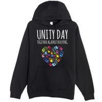 Unity Day Together Against Bullying Premium Pullover Hoodie