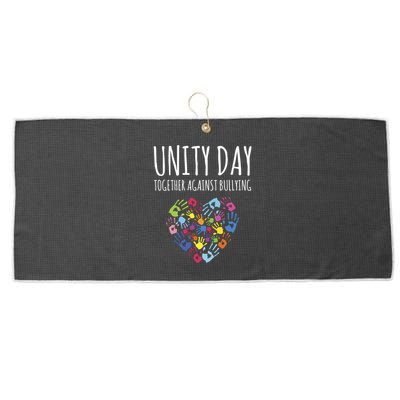 Unity Day Together Against Bullying Large Microfiber Waffle Golf Towel