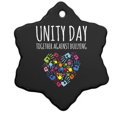 Unity Day Together Against Bullying Ceramic Star Ornament