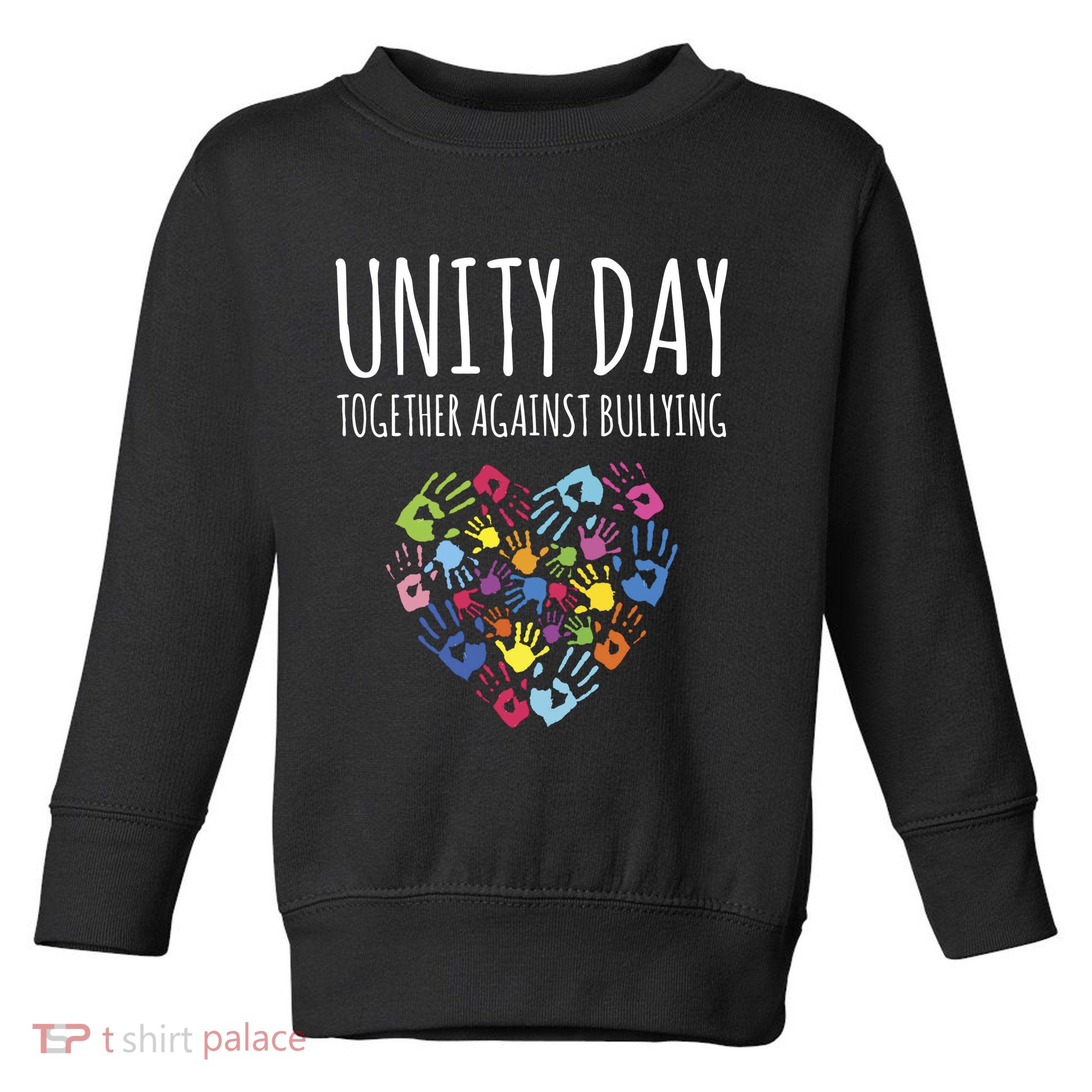 Unity Day Together Against Bullying Toddler Sweatshirt