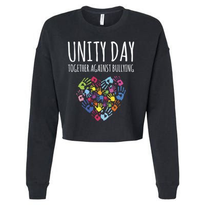 Unity Day Together Against Bullying Cropped Pullover Crew