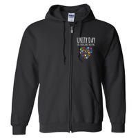Unity Day Together Against Bullying Full Zip Hoodie