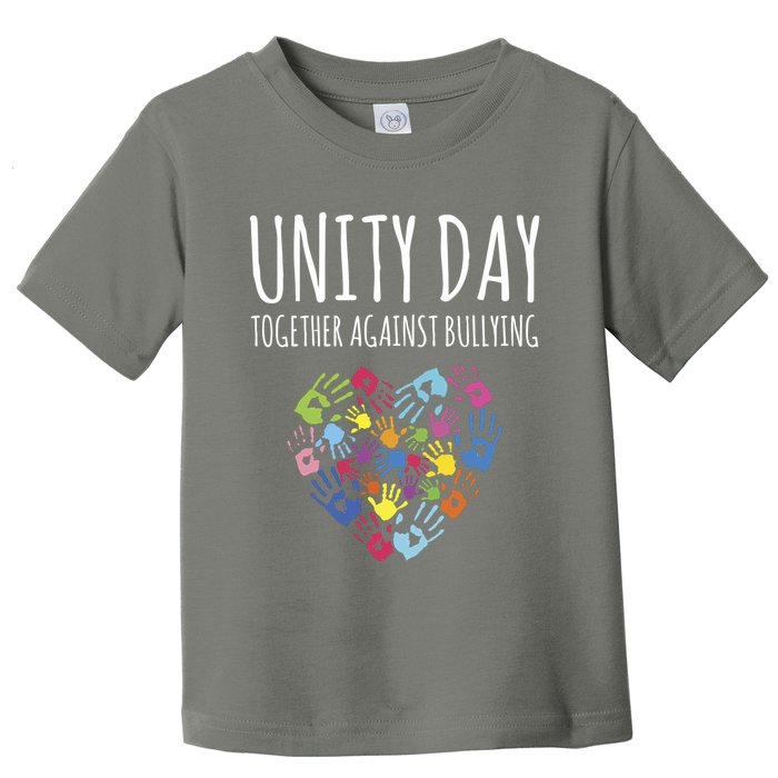 Unity Day Together Against Bullying Toddler T-Shirt