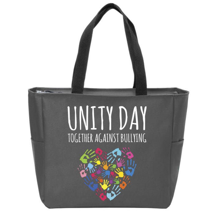 Unity Day Together Against Bullying Zip Tote Bag