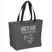 Unity Day Together Against Bullying Zip Tote Bag