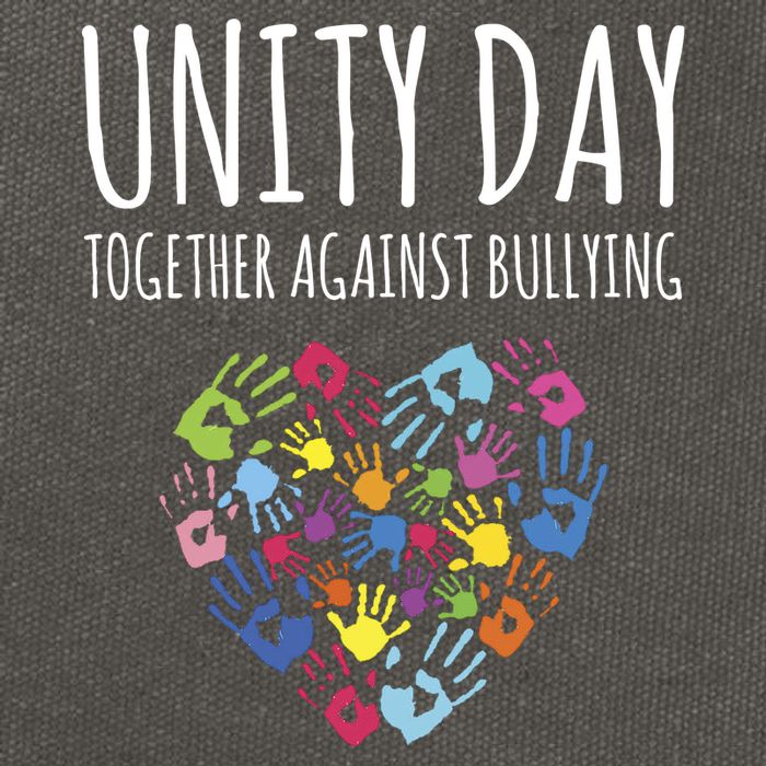 Unity Day Together Against Bullying Cotton Canvas Backpack