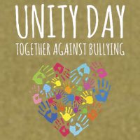 Unity Day Together Against Bullying Garment-Dyed Women's Muscle Tee