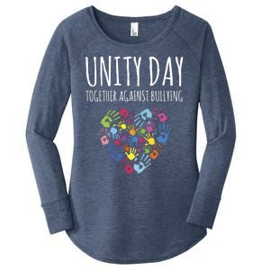 Unity Day Together Against Bullying Women's Perfect Tri Tunic Long Sleeve Shirt