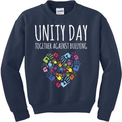 Unity Day Together Against Bullying Kids Sweatshirt