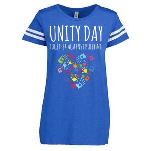 Unity Day Together Against Bullying Enza Ladies Jersey Football T-Shirt