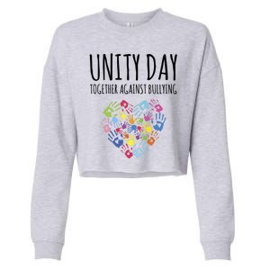 Unity Day Together Against Bullying Cropped Pullover Crew