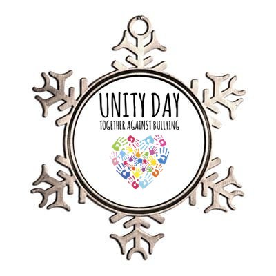 Unity Day Together Against Bullying Metallic Star Ornament