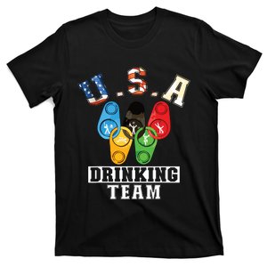 Usa Drinking Team Beer Drinking Team T-Shirt