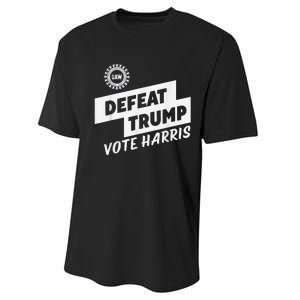 Uaw Defeat Trump Is A Scap Vote Harris Performance Sprint T-Shirt