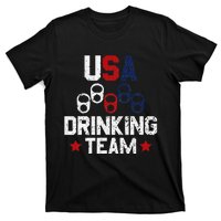 Usa Drinking Team Flag T-Shirt