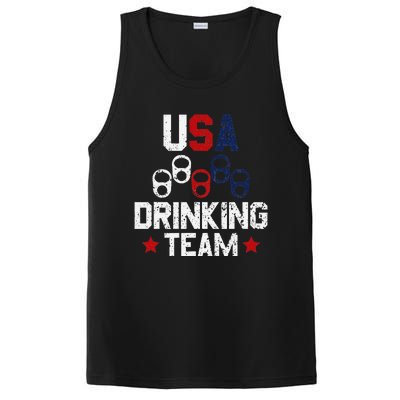 Usa Drinking Team Flag PosiCharge Competitor Tank