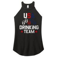 Usa Drinking Team Flag Women's Perfect Tri Rocker Tank