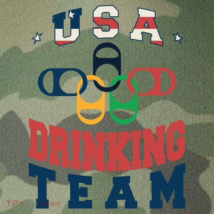 USA Drinking Team Olympics Legacy Tie Dye Trucker Hat