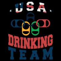 USA Drinking Team Olympics Zip Tote Bag