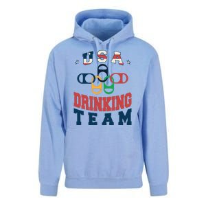 USA Drinking Team Olympics Unisex Surf Hoodie