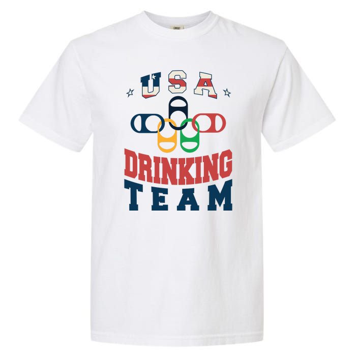 USA Drinking Team Olympics Garment-Dyed Heavyweight T-Shirt