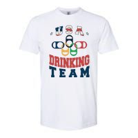 USA Drinking Team Olympics Softstyle CVC T-Shirt